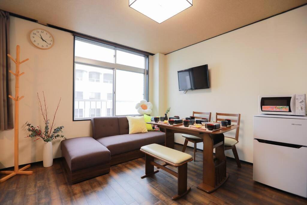Apartemen 道頓堀民泊51,道頓堀真ん中,mini浮世絵美術館,心斎橋,家族旅行,family Trip Osaka