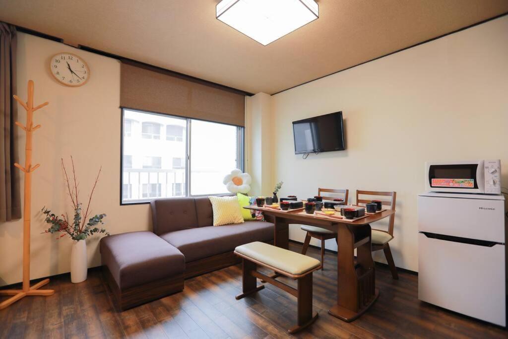Apartemen 道頓堀民泊51,道頓堀真ん中,mini浮世絵美術館,心斎橋,家族旅行,family Trip